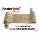 Elastyczna deska elewacyjna PLASTERTYNK Old Wood  "winchester ciemny" OL 55 21x240cm